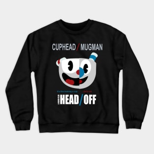 Cuphead - Head Off Crewneck Sweatshirt